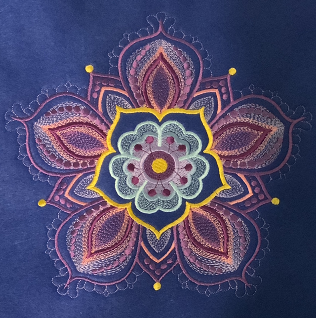 Bohemian Kaleidoscope Flower