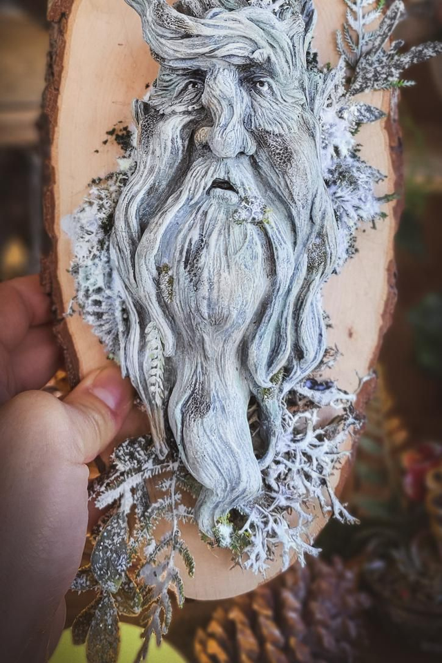 Ent d'hiver - Sculpture Fantastique