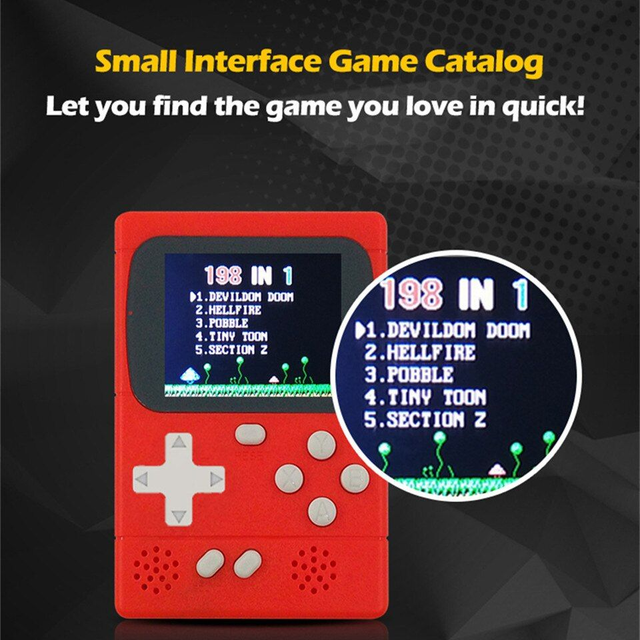 Ylw gc36 gebaut in 8bit 2,0 Spiele tragbare Mini-Videospiel konsole