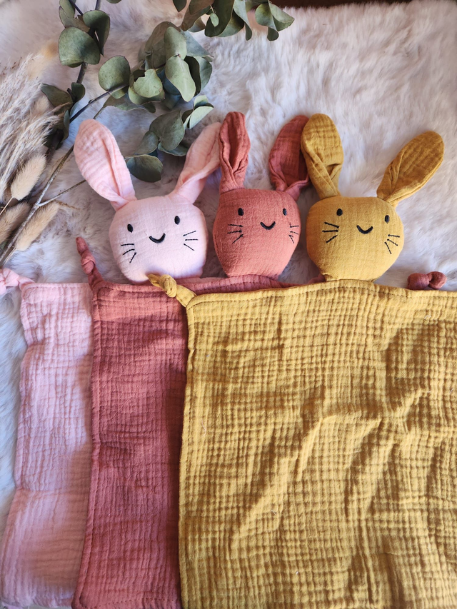 Doudous, 3 NOUVEAUX COLORIS au choix