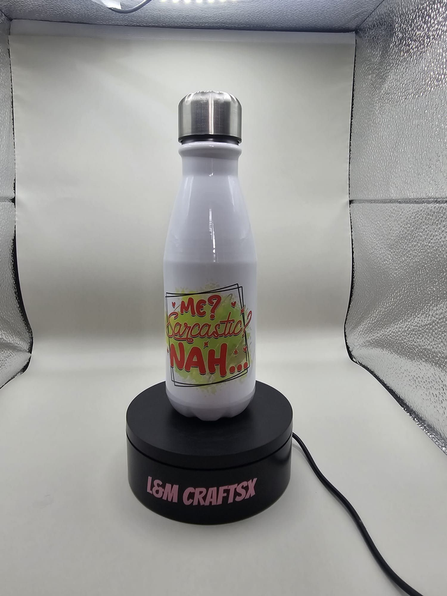 adult humor metal water bottle 550ml 