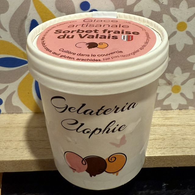 Gobelet Sorbet Fraise