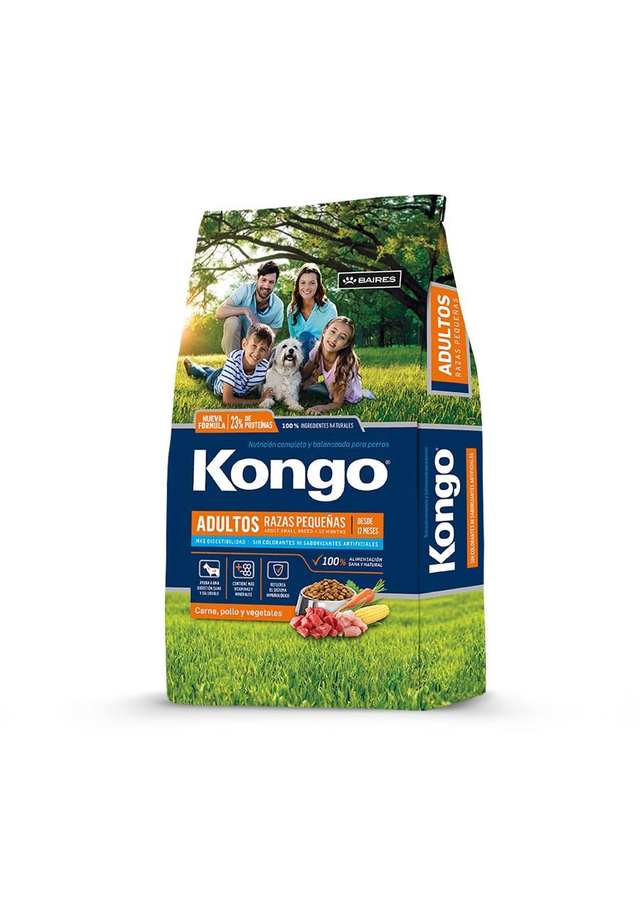 Kongo adulto raza pequeña 1,5kg
