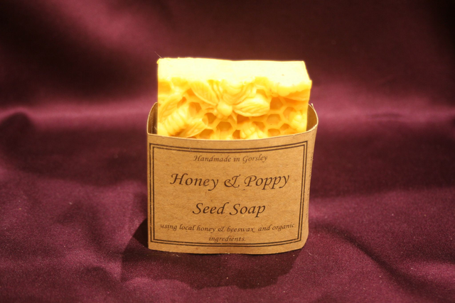 Honey &amp; Poppy seed Soap