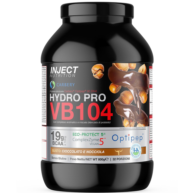 HYDRO PRO VB 104 Optipep® 90 DH4 (800g) INJECT NUTRITION