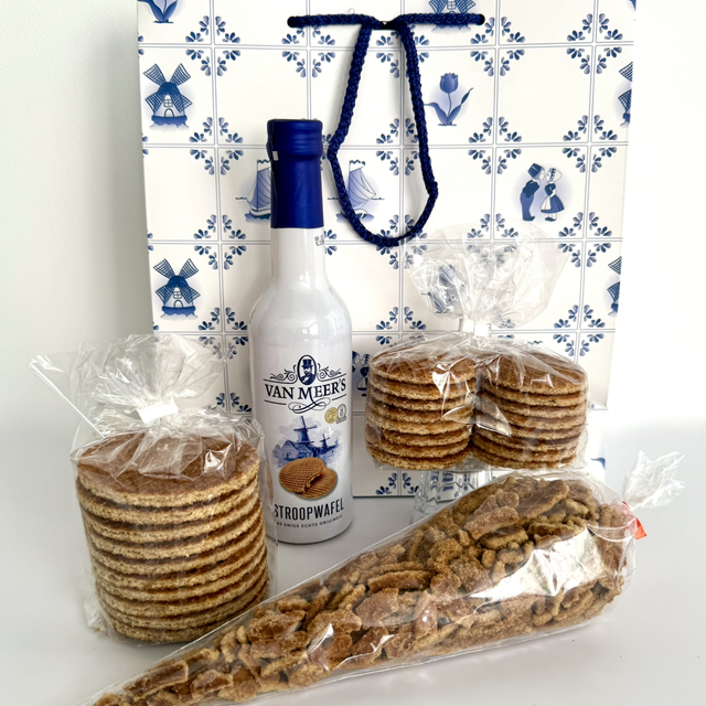 Stroopwafelpakket ‘Delfts Blauw’ 