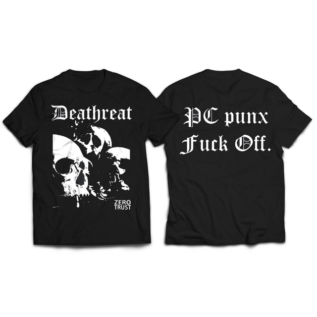 T-shirt - Deathreat - PC Punx Fuck Off