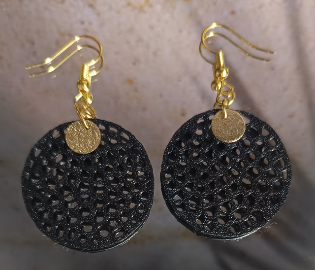Boucles d&#039;oreilles &quot;Luna&quot;