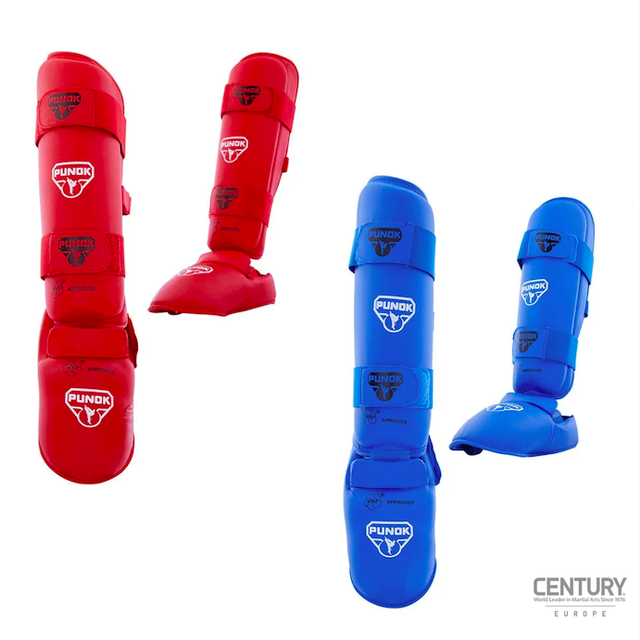 Protège-tibias PUNOK approuvé par la WKF