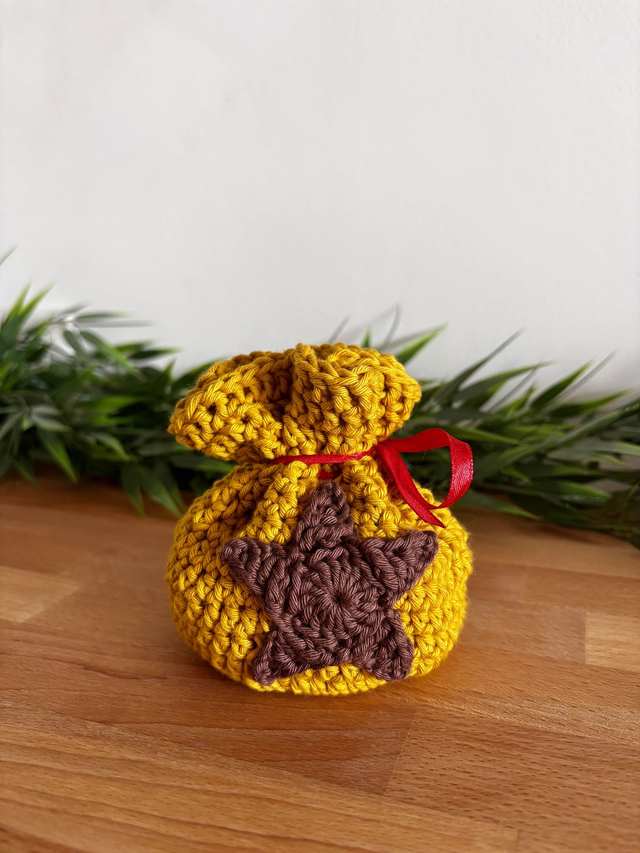 Animal Crossing inspired dice bag