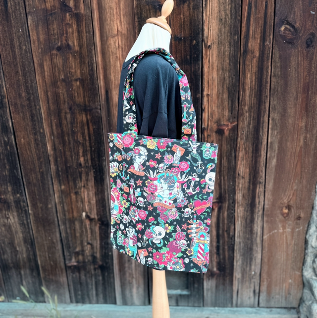 Tote bag Rock Vintage