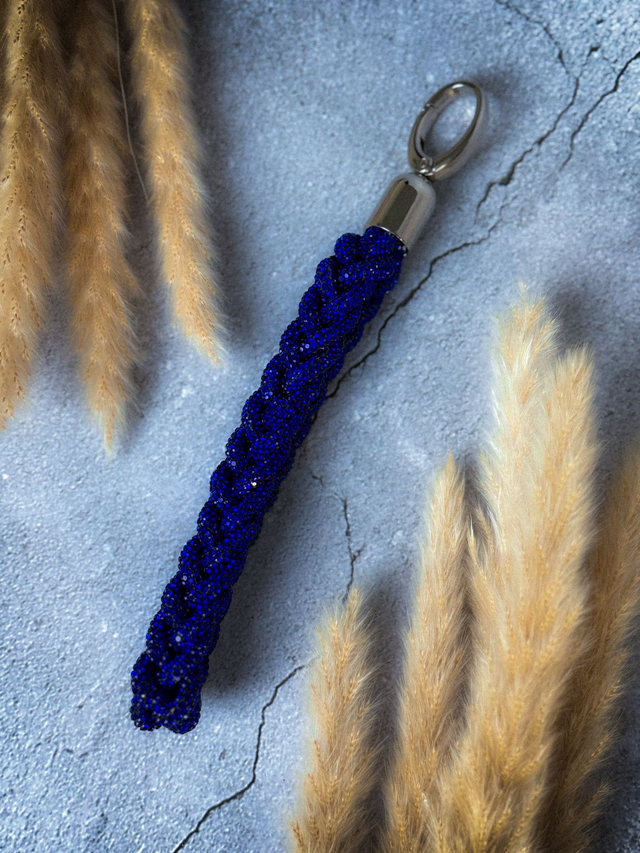 Keychain Luxe | königsblau | Schlüsseanhänger