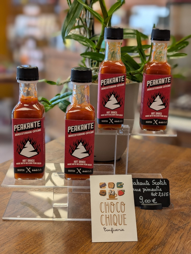Hot Sauce PEAKANTE SCOTCH Worcestershire - Cayenne "Deux-Mains"