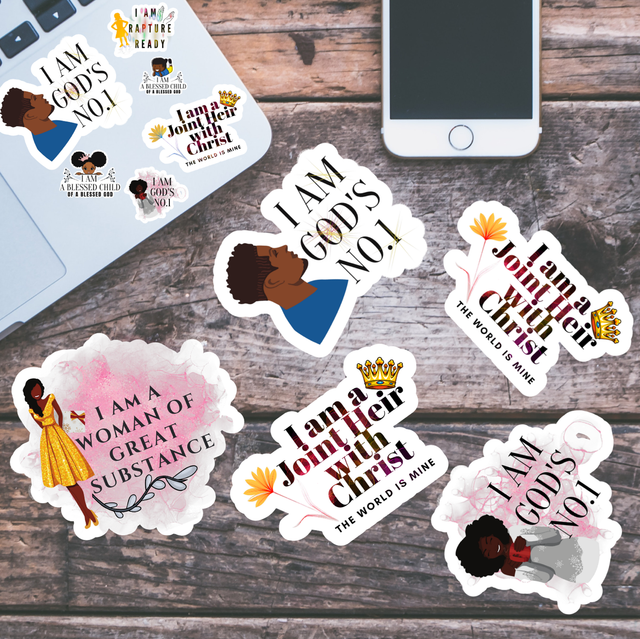 God’s No.1 Stickers