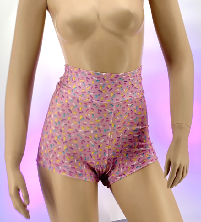 Fruit Short Básico Donuts Rosa