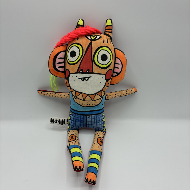 Stoffkumpel (Lang/orange)