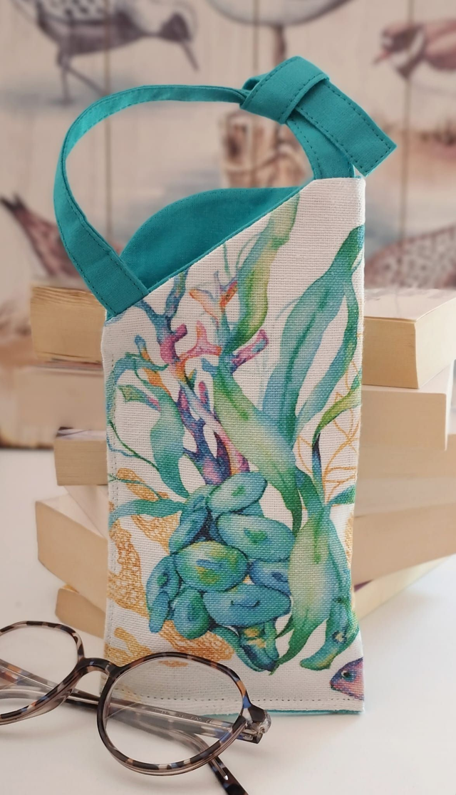 Étui à lunettes - Aqua Blues