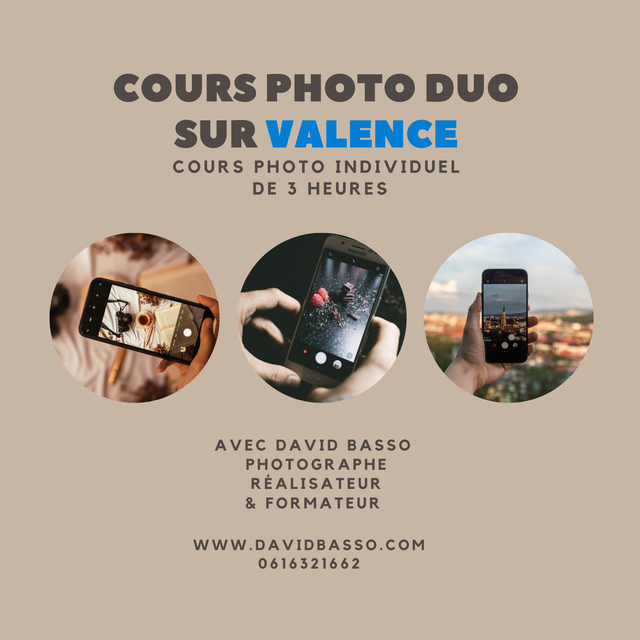 Cours photo au smartphone - Duo