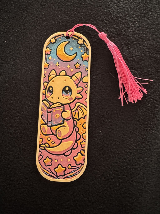 Kawaii Dragon Boekenlegger