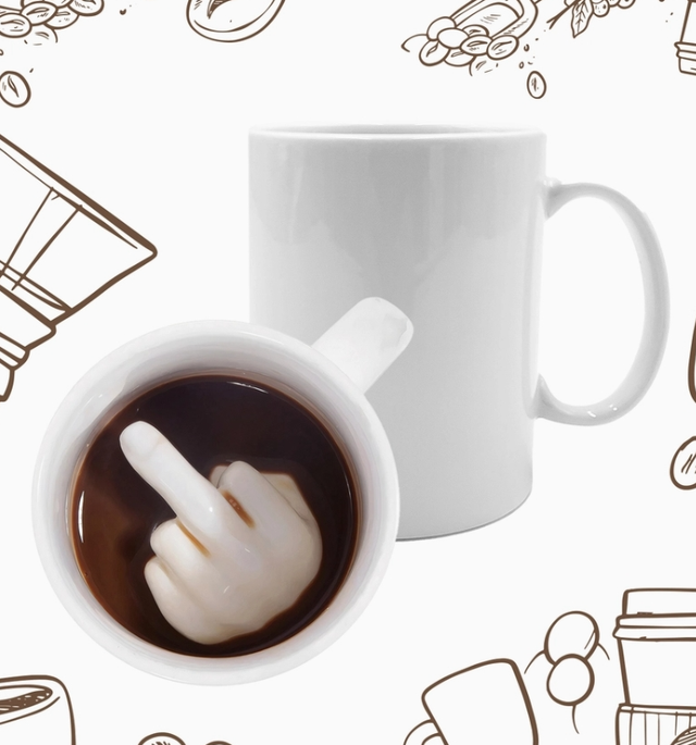 Tasse « UP YOURS »