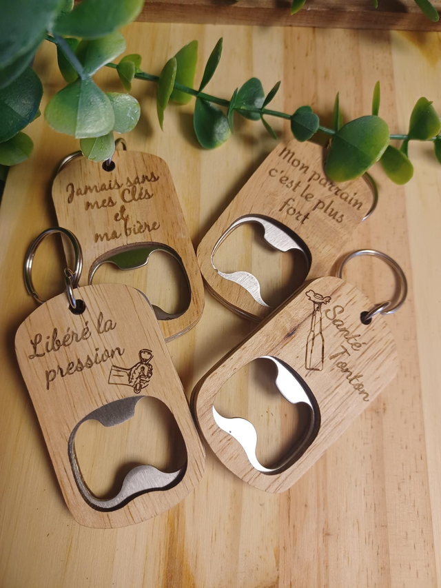 Porte clé décapsuleur