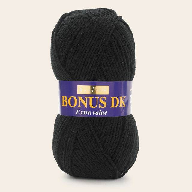 Hayfield Bonus DK Black