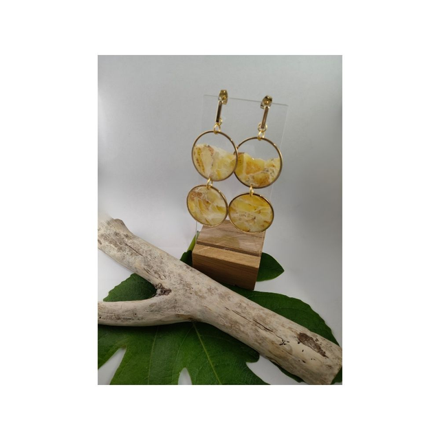 Collection soleil rond doré 