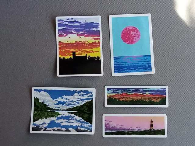 Landscape Stickers