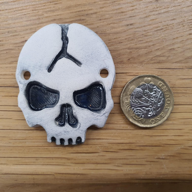Skull calvaria (half) Halloween decoration