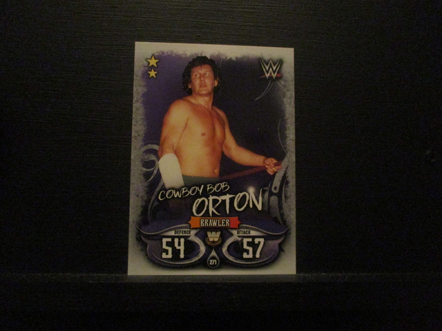 Cowboy Bob Orton - W Legends Slam Attax Live Original Trading Card #271