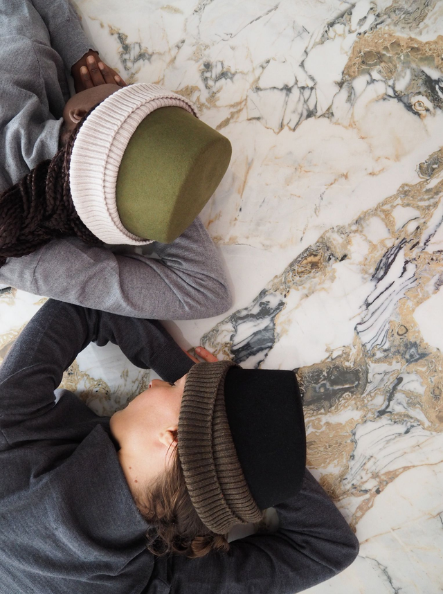 MICHEL 2.0 / Khaki x cream