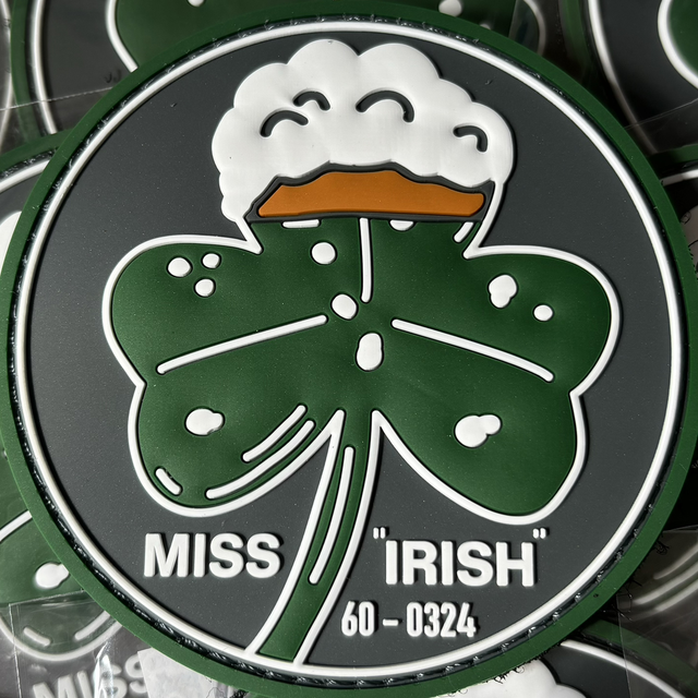 MISS IRISH KC135 Nose Art Patch