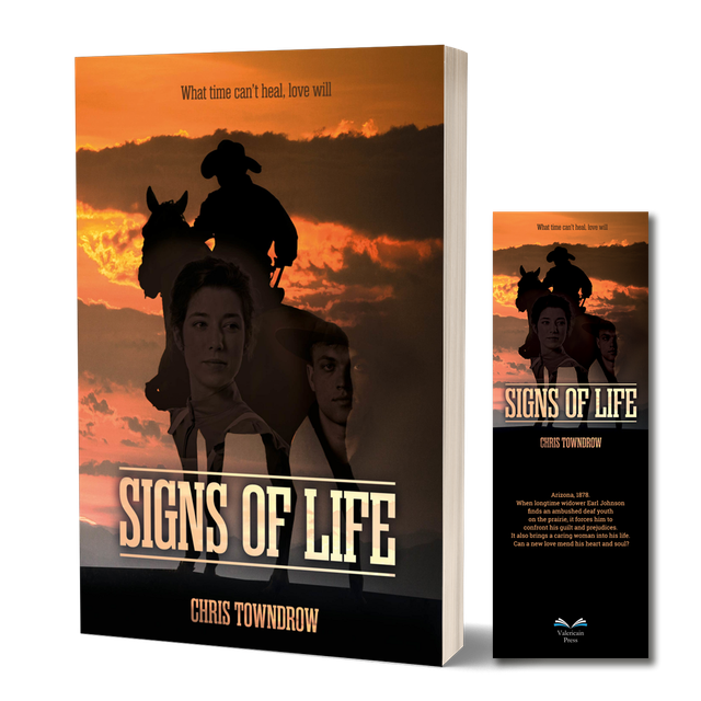 "Signs Of Life" signed with bookmark