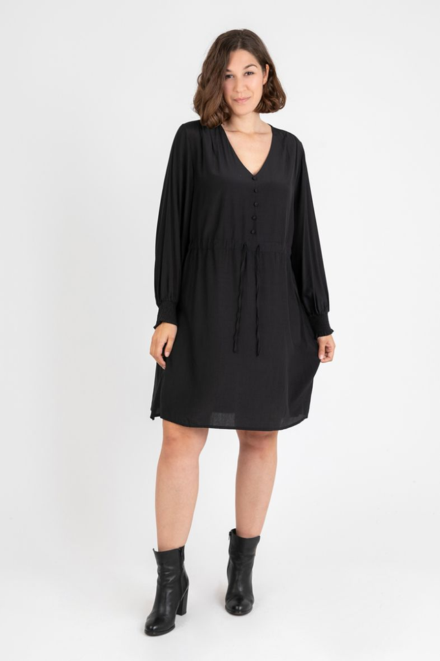 Robe unie noir