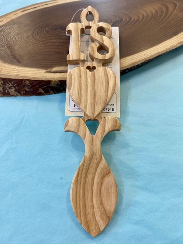 18th Birthday Welsh Lovespoon 