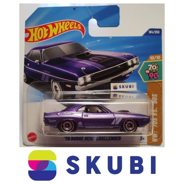 1970 Dodge Hemi Challenger - HW: ´70S VS. ´90S 10/10 - Hot Wheels 164/250