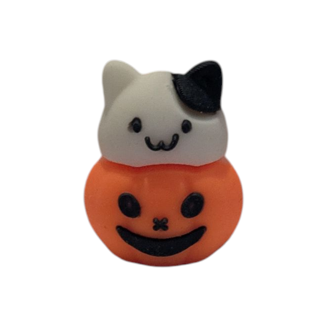 Halloween Pumpkin Cat