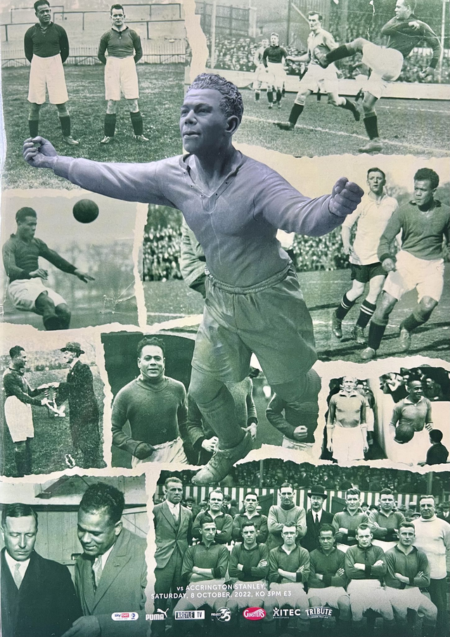 Jack Leslie Souvenir Match Programme