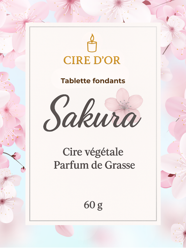 Tablette fondants parfumés 