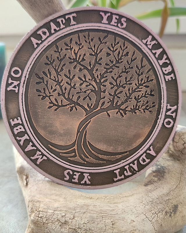 Planche de radiesthésie Arbre de Vie - 10 cm