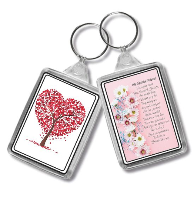 My Special Friend Keyring