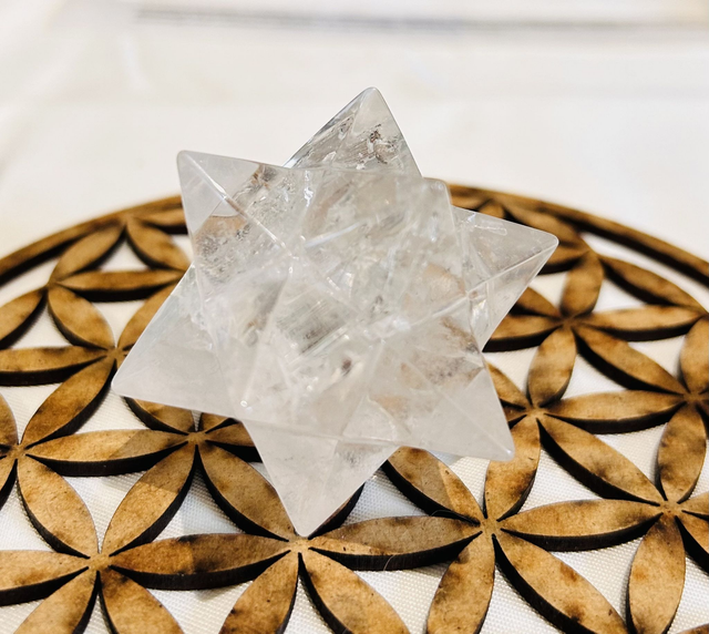 Étoile de Sirius en cristal de roche