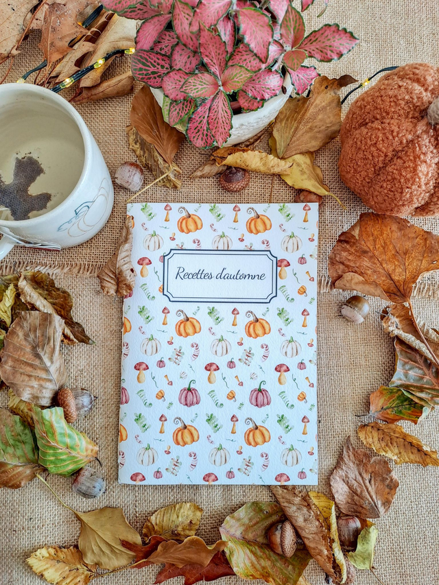 Carnet de recettes Automne