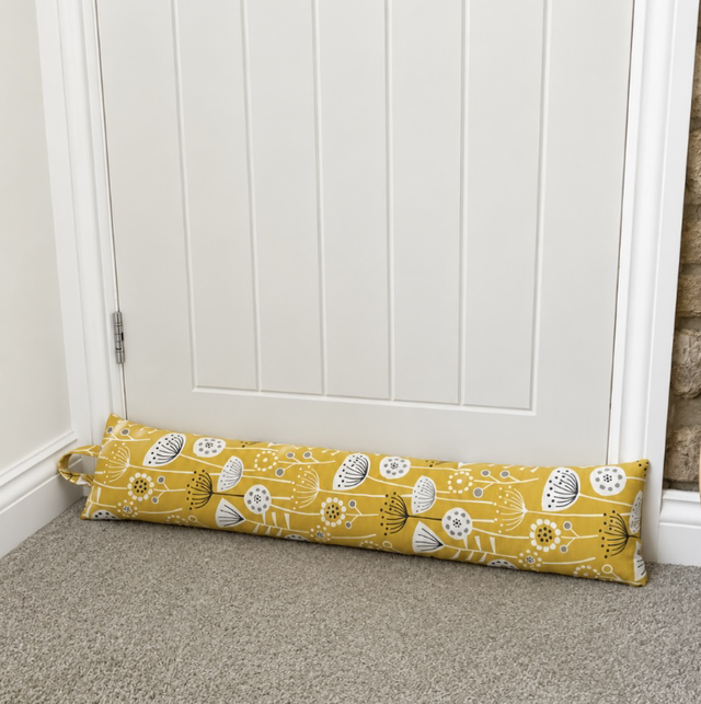 Draught Excluder - Mustard Bergen
