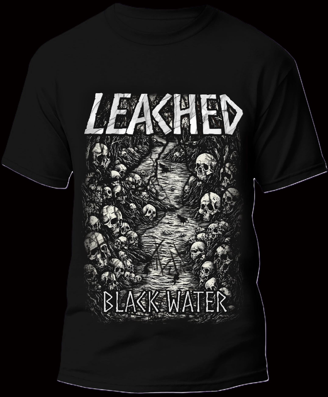 LEACHED – „Black Water“ Release Shirt