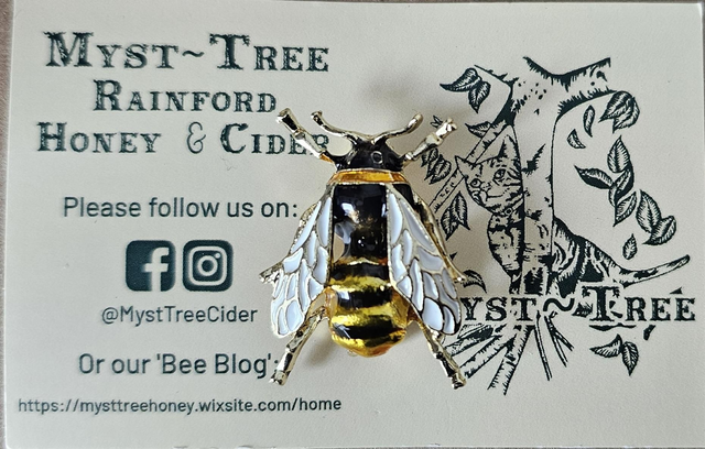 Enamel Bumblebee Brooch