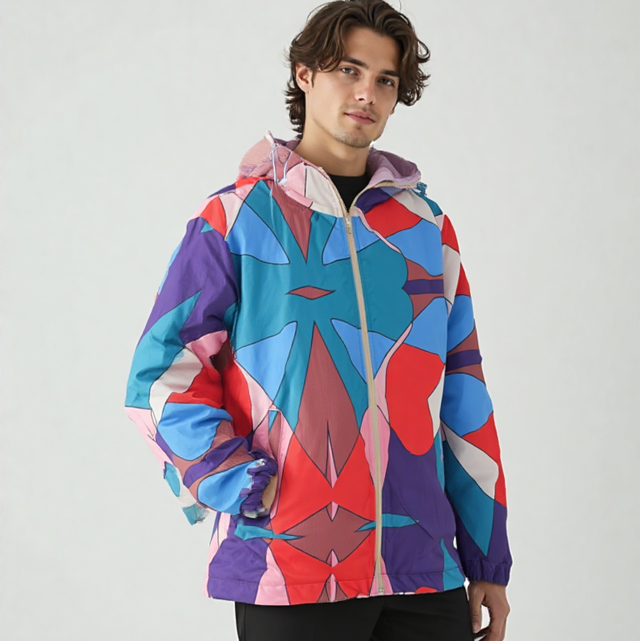 Reversible Graphic Tech Jacket — Limited Edition