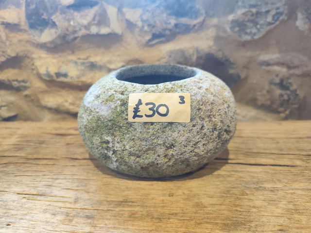 Natural Stone Planter (no3)