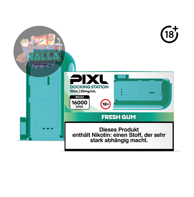 PIXL Xfill Pod - Fresh Gum (Kaugummi) - 20mg - 16000 Züge