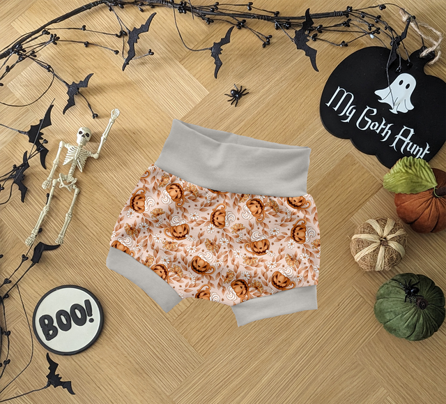  Pumpkin Spice Latte Childrens Bummie Shorts